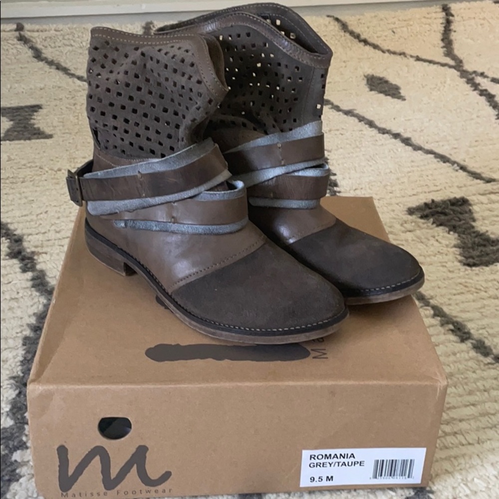 Perforated Boots